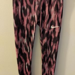 Nike Dri-Fit Girls Leggings Size Child Small (5)